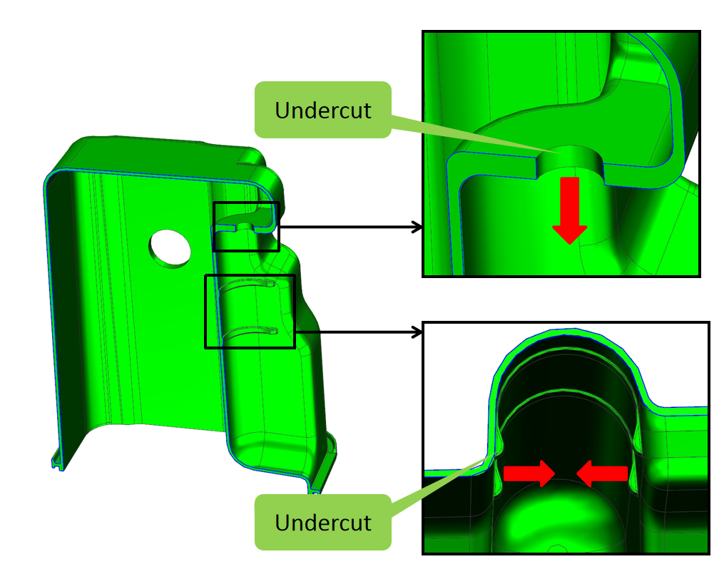 Slider structure analysis